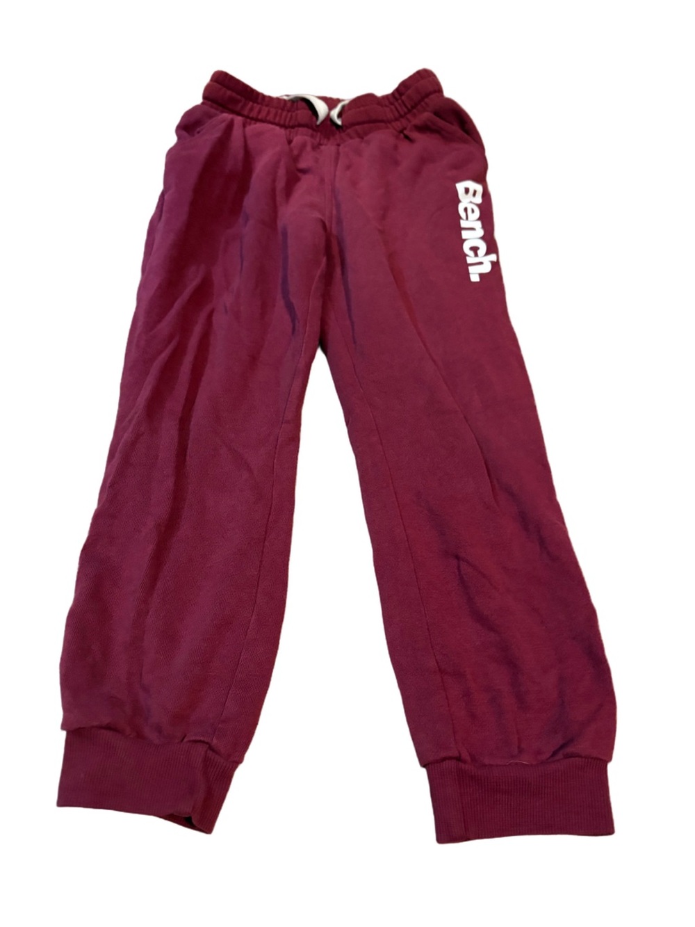 Burgundy Bench Jogger Sweatpants Size 7-8 (Medium) Boys